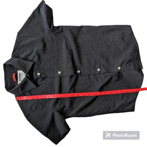 2 Urban Pipeline Max Boys Button Sh Sleeve Shirts New Black Gray Virdian Green M - Picture 6 of 10